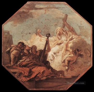 Giovanni Battista Tiepolo Painting - The Theological Virtues Giovanni Battista Tiepolo